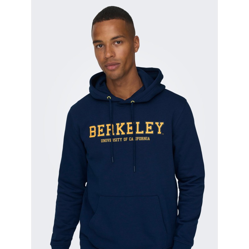 ONLY & SONS Berkeley Regular Hoodie - Pageant Blue