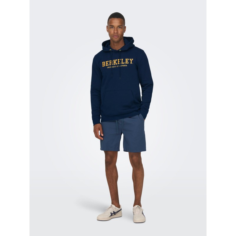 ONLY & SONS Berkeley Regular Hoodie - Pageant Blue