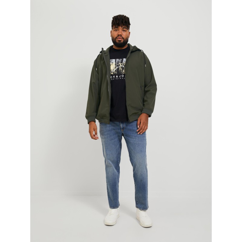 JACK & JONES Plus Basic Softshell Jakke - Rosin