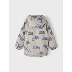 NAME IT Mini Max Jakke Digger - Weathered Teak