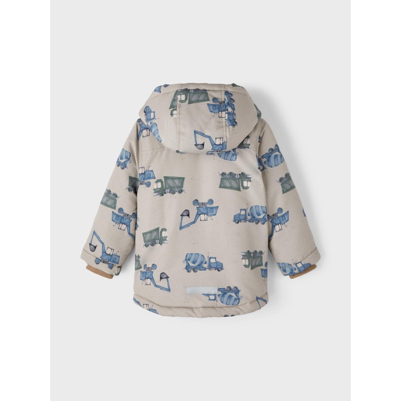 NAME IT Mini Max Jakke Digger - Weathered Teak