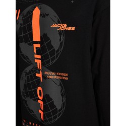 JACK & JONES Junior Lift Off Bluse - Sort