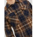 JACK & JONES Eddie Ternet Overskjorte - Otter