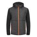 JACK & JONES Multi Quilted Jakke - Asphalt