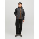 JACK & JONES Multi Quilted Jakke - Asphalt