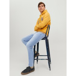 JACK & JONES Glenn Original Slim Jeans - Blue Denim