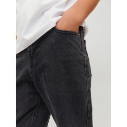 JACK & JONES JUNIOR Chris Relaxed Jeans - Sort Denim