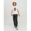 JACK & JONES JUNIOR Chris Relaxed Jeans - Sort Denim