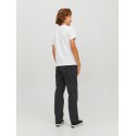 JACK & JONES JUNIOR Chris Relaxed Jeans - Sort Denim