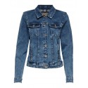 ONLY Tia Denim Jakke - Medium Blue Denim