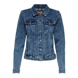 ONLY Tia Denim Jakke - Medium Blue Denim