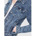 ONLY Tia Denim Jakke - Medium Blue Denim
