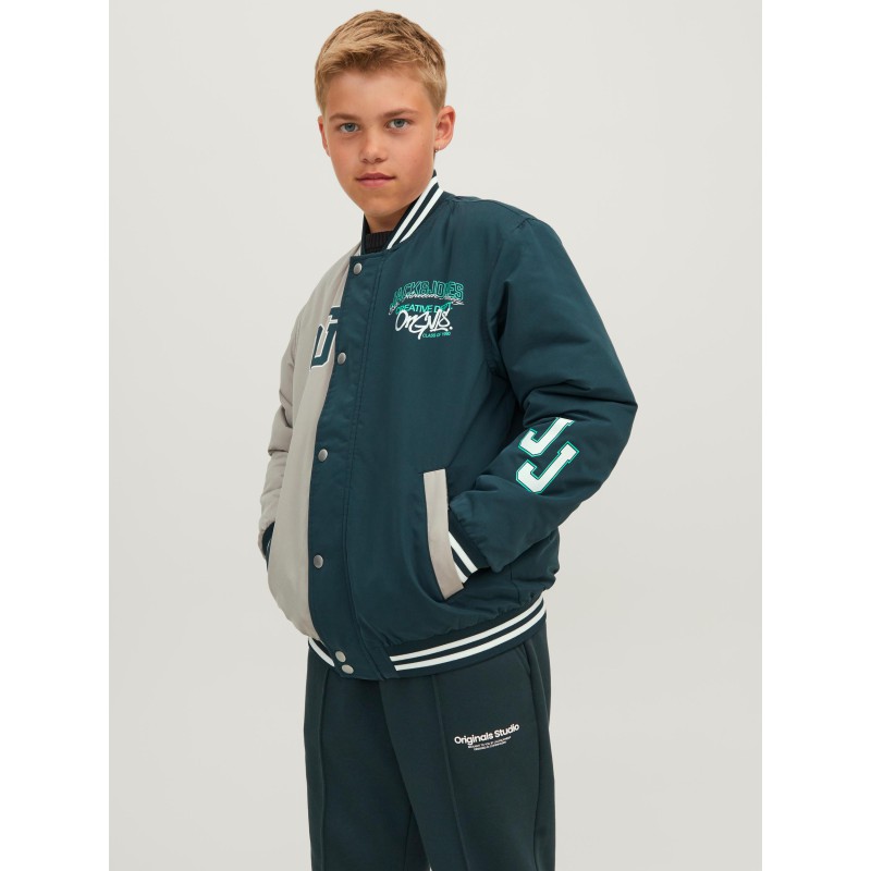 JACK & JONES Junior Tribeca Varsity Jakke - Magical Forest