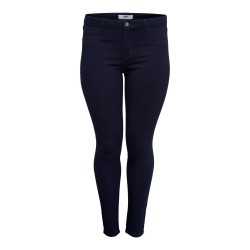 ONLY CARAMAKOMA Thunder Skinny Jeans - Dark Blue Denim