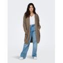 ONLY CARMAKOMA Jade Strik Cardigan - Caribou