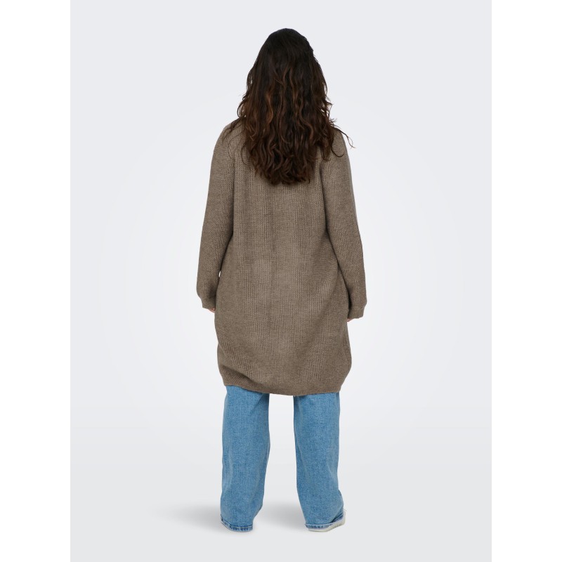 ONLY CARMAKOMA Jade Strik Cardigan - Caribou