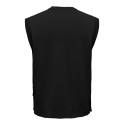 ONLY & SONS Luke Crew Strik Vest - Sort