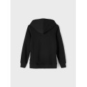 NAME IT Kids New Hoodie Sweat Zip Hoodie - Sort