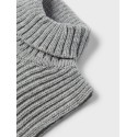 NAME IT Kids Mecca Strikket Nakkevarmer - Grey Melange