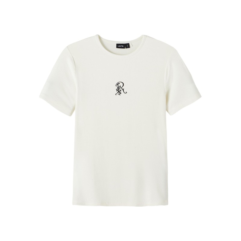 LMTD Nile Kortærmet Top - White Alyssum