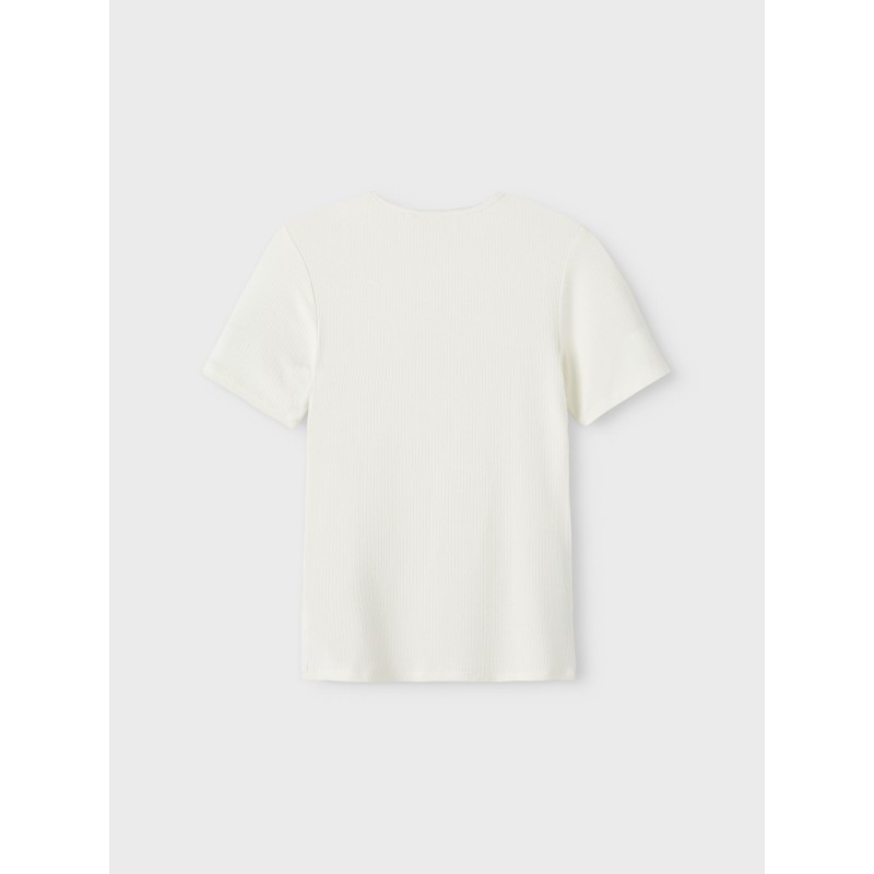 LMTD Nile Kortærmet Top - White Alyssum