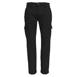 ROBERTO JEANS Reverse Cargo Bukser - Sort