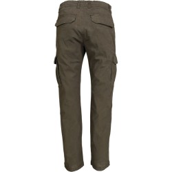 ROBERTO JEANS Reverse Cargo Bukser - Oliven