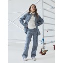 LMTD Ricte Brede Cargo Bukser - Dress Blues