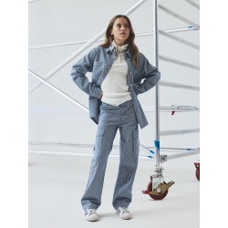 LMTD Ricte Brede Cargo Bukser - Dress Blues