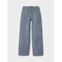 LMTD Ricte Brede Cargo Bukser - Dress Blues