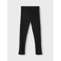 NAME IT Kids Davina Solid Leggings - Sort