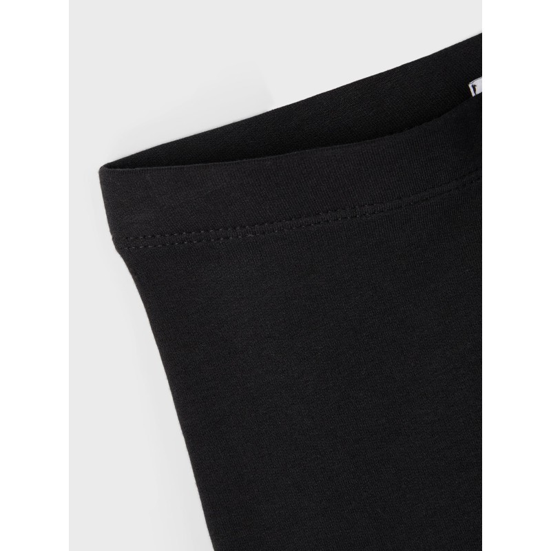 NAME IT Kids Davina Solid Leggings - Sort