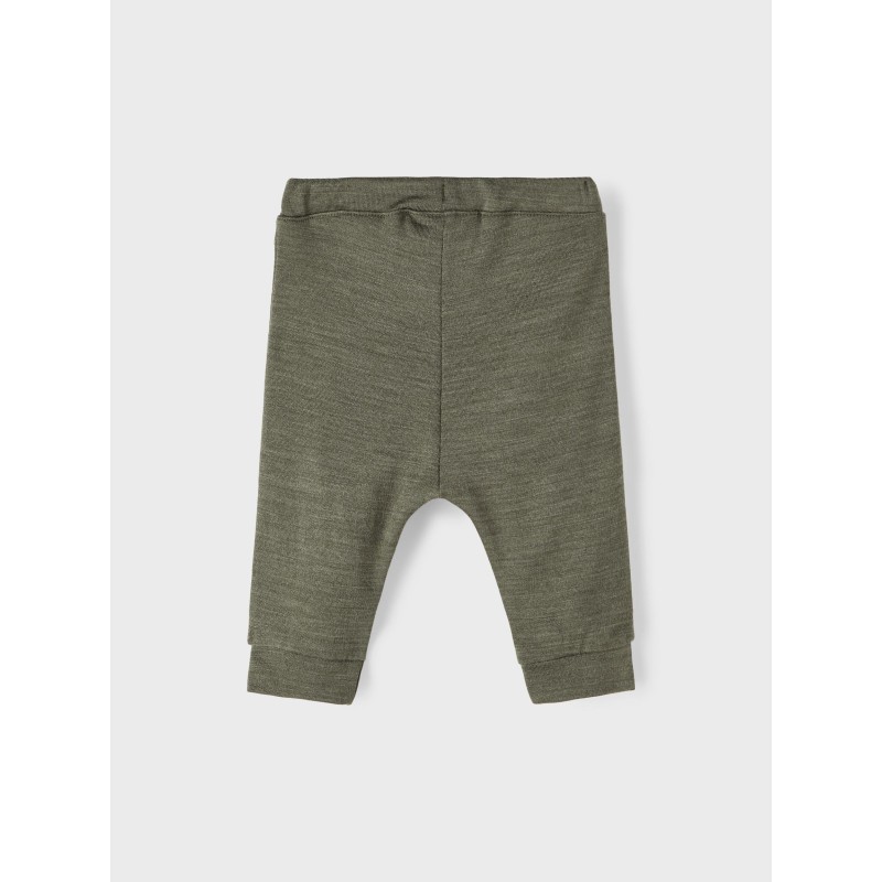 NAME IT Baby Esso Uld Sweatpants- Beetle