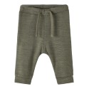 NAME IT Baby Esso Uld Sweatpants- Beetle