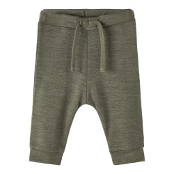 NAME IT Baby Esso Uld Sweatpants- Beetle
