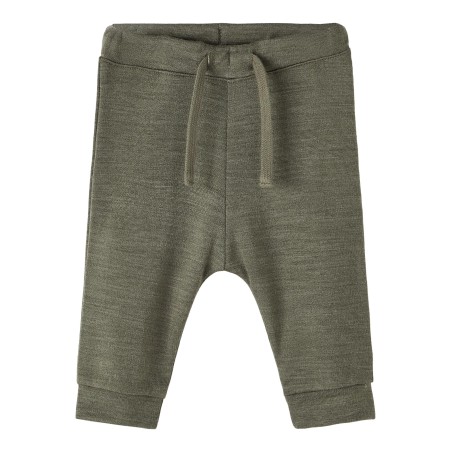 NAME IT Baby Esso Uld Sweatpants- Beetle