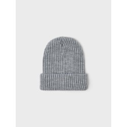 NAME IT Kids Milan Strik Hat - Grey Melange