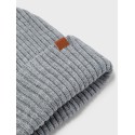 NAME IT Kids Milan Strik Hat - Grey Melange