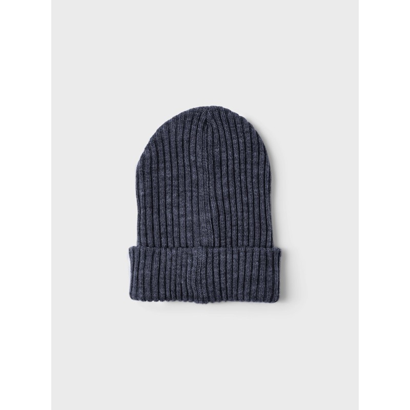 NAME IT Kids Milan Strik Hat - Dark Sapphire