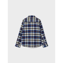 NAME IT Kids Dennis L/S Skjorte - True Blue