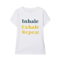 NAME IT Kids "EXHALE" T-shirt - Bright White