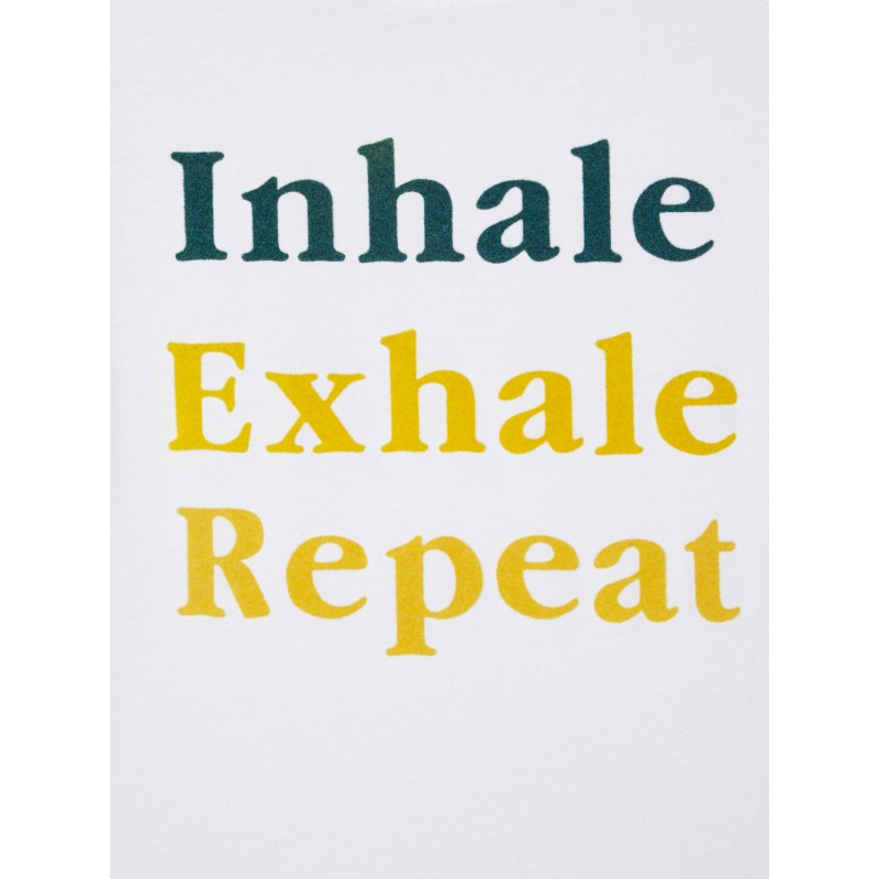 NAME IT Kids "EXHALE" T-shirt - Bright White