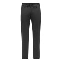 ONLY & SONS Mark-Cay Regular Bukser - Dark Grey Melange