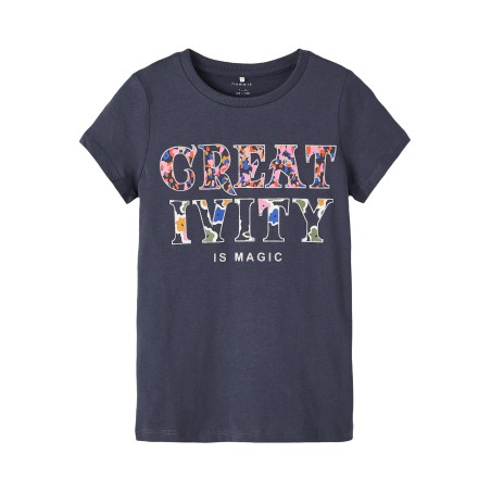 NAME IT Kids Nimilie T-shirt - India Ink