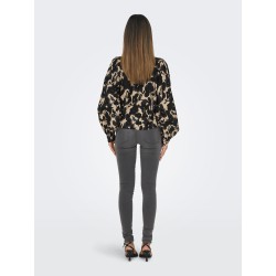 ONLY Jada L/S Volume Skjorte - Irish Cream