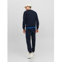 JACK & JONES Bradley Crew Sweatshirt - Navy Blazer