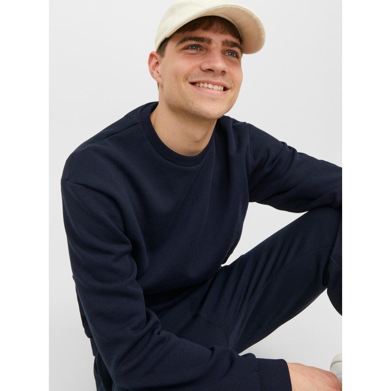 JACK & JONES Bradley Crew Sweatshirt - Navy Blazer