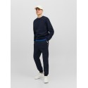 JACK & JONES Bradley Crew Sweatshirt - Navy Blazer