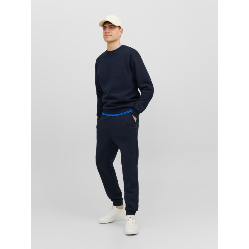 JACK & JONES Bradley Crew Sweatshirt - Navy Blazer