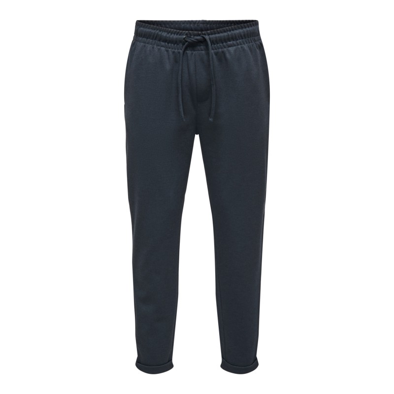ONLY & SONS Onsanton Reg Pique Buksers - Dark Navy